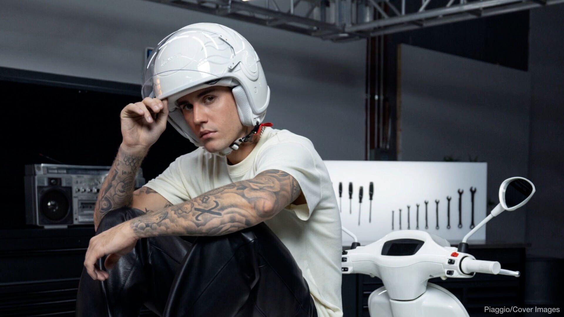 Justin Bieber is teaming up with Vespa for a collaboration in 2022 -  Luxurylaunches