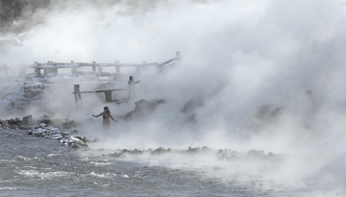 Boiling River is a unique place to soak in Yellowstone National Park