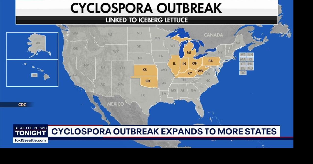 Cyclospora outbreak expands to more states