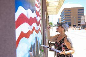 America 250 painting