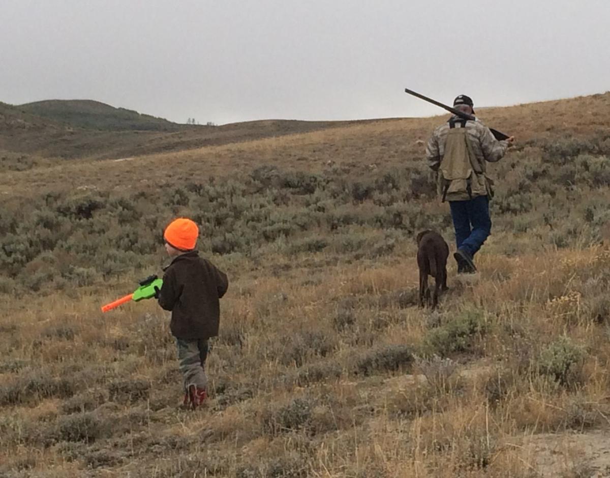 Hunting with kids