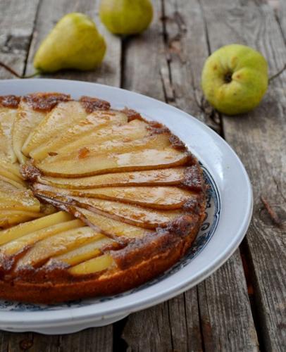 Gorgonzola Tart with Pear