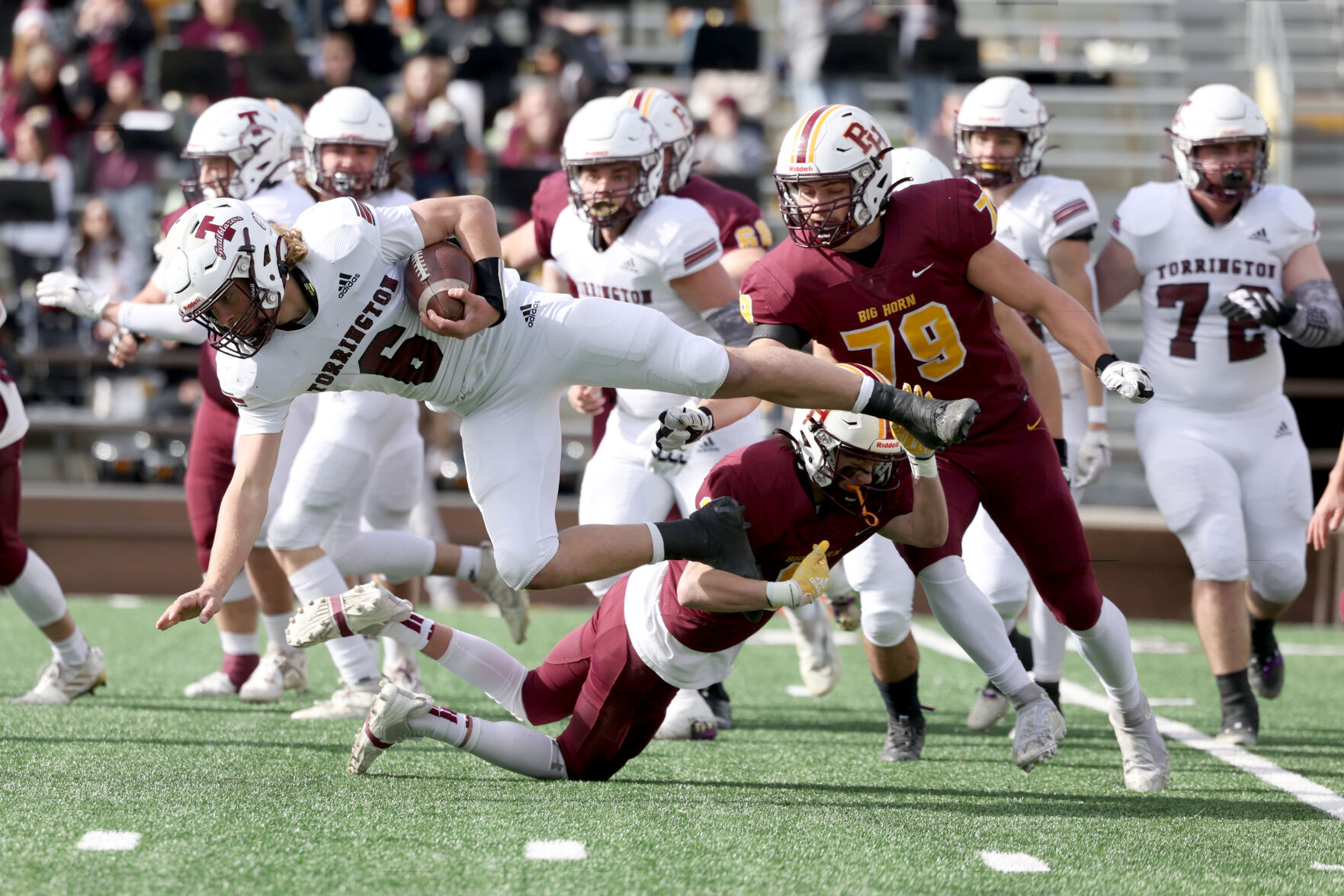 Torrington Trailblazers clinch Wyoming State High School Class 2A Football Championship with dominant defensive performance