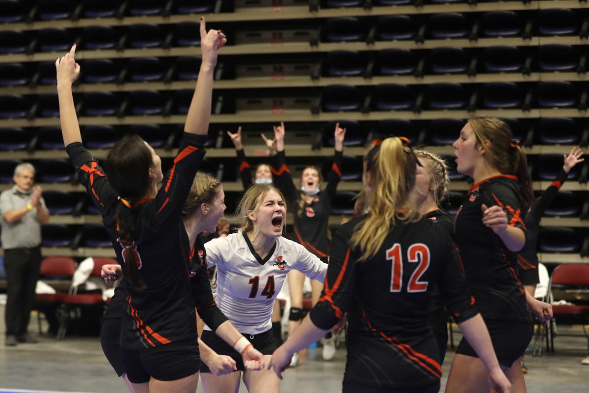 State volleyball Cokeville tops Meeteetse to win its 4th consecutive