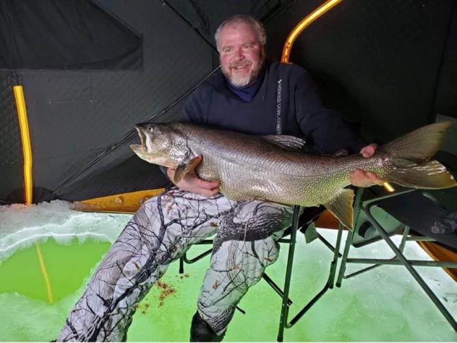 Update: Angler hauls in monster lake trout at Flaming Gorge