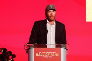 Olympian Bode Miller during the U.S. Olympic & Paralympic Hall of Fame Class of 2025 Induction Ceremony at The Broadmoor.