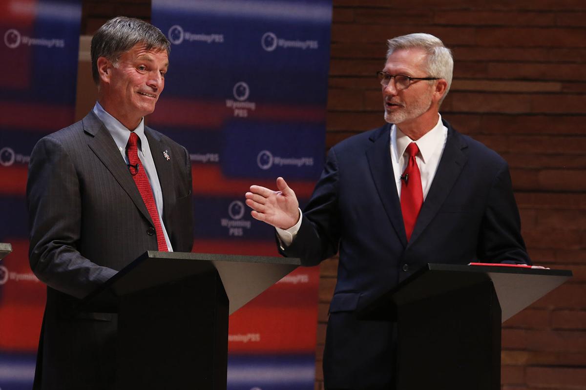 Wyoming governor debate turns tense as Mark Gordon faces attacks from