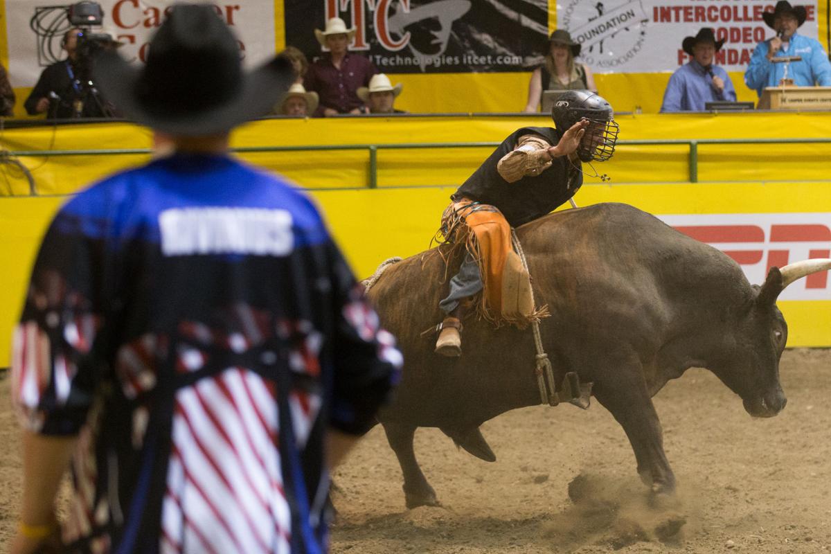 Walla Walla Community College's Cody Hudson takes bull riding title