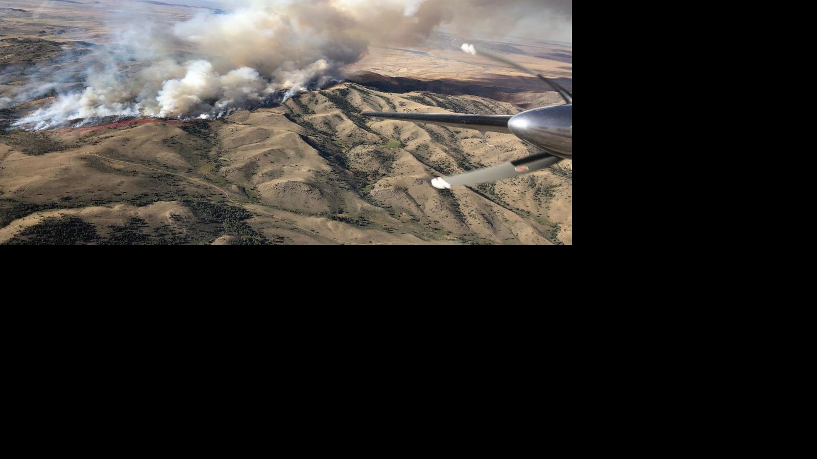 Two fires burning in southern Wyoming Wyoming News