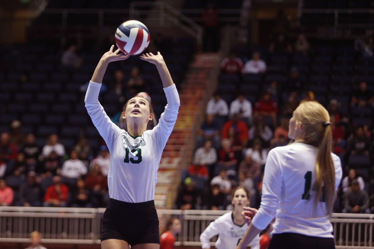 State volleyball Kelly Walsh