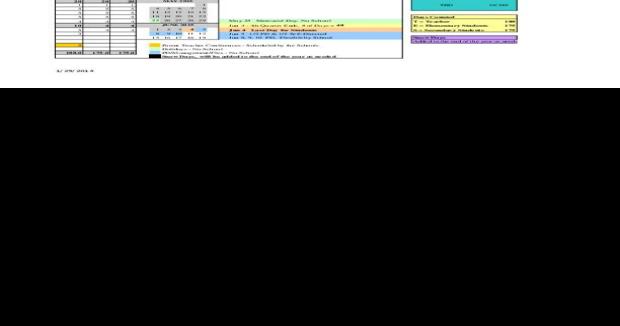 New Natrona County school calendar