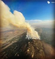 Growth slows on fire burning near Laramie Peak