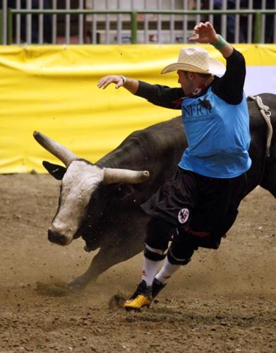 rodeo bullfighter dusty tuckness