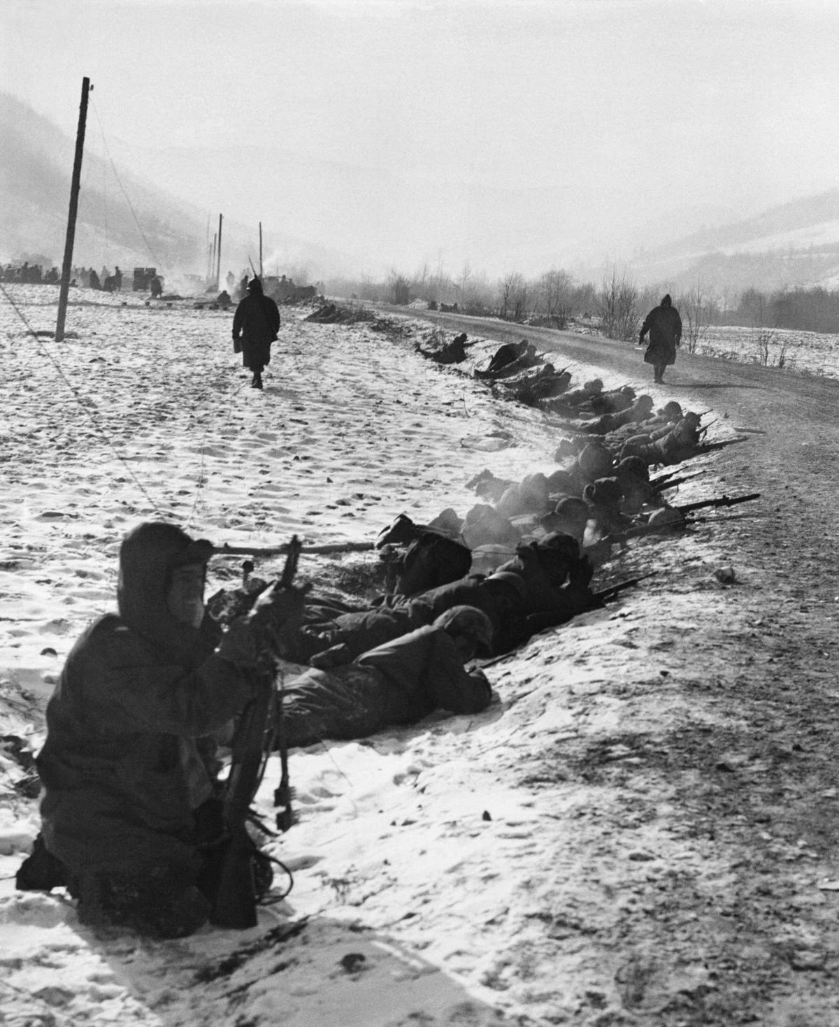 Historic photos from before and after the Korean War disaster at Chosin
