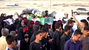 Funerals held in Iran for wedding party victims of US missile strikes