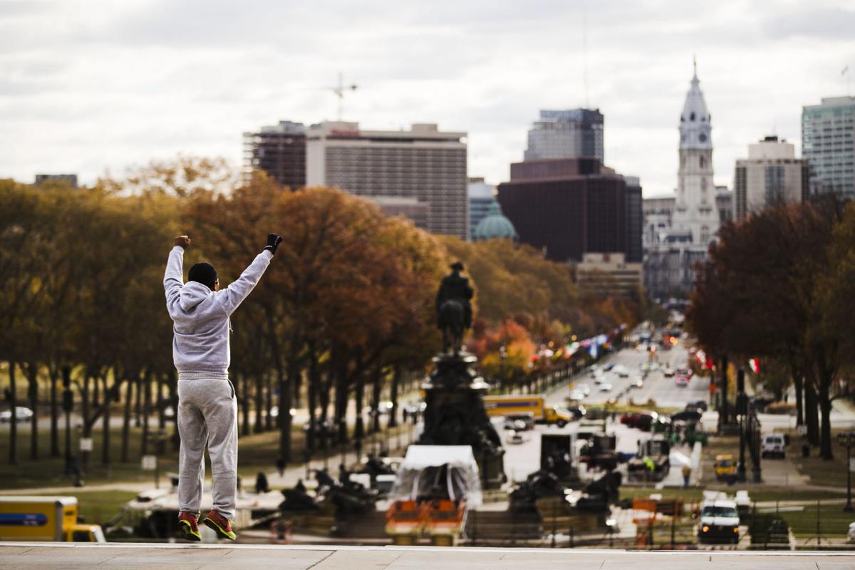 The Rocky steps and statue