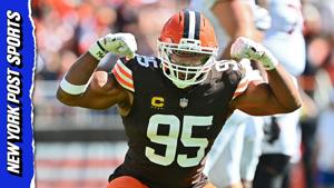 Rams finalizing trade for Browns' Myles Garrett in stunning NFL blockbuster