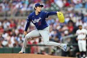 BASEBALL-MLB-ATL-LAD/