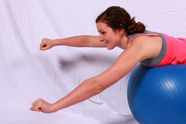 UPPER BACK ARM PUMP START