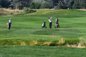 Day two of the high school golf tournament