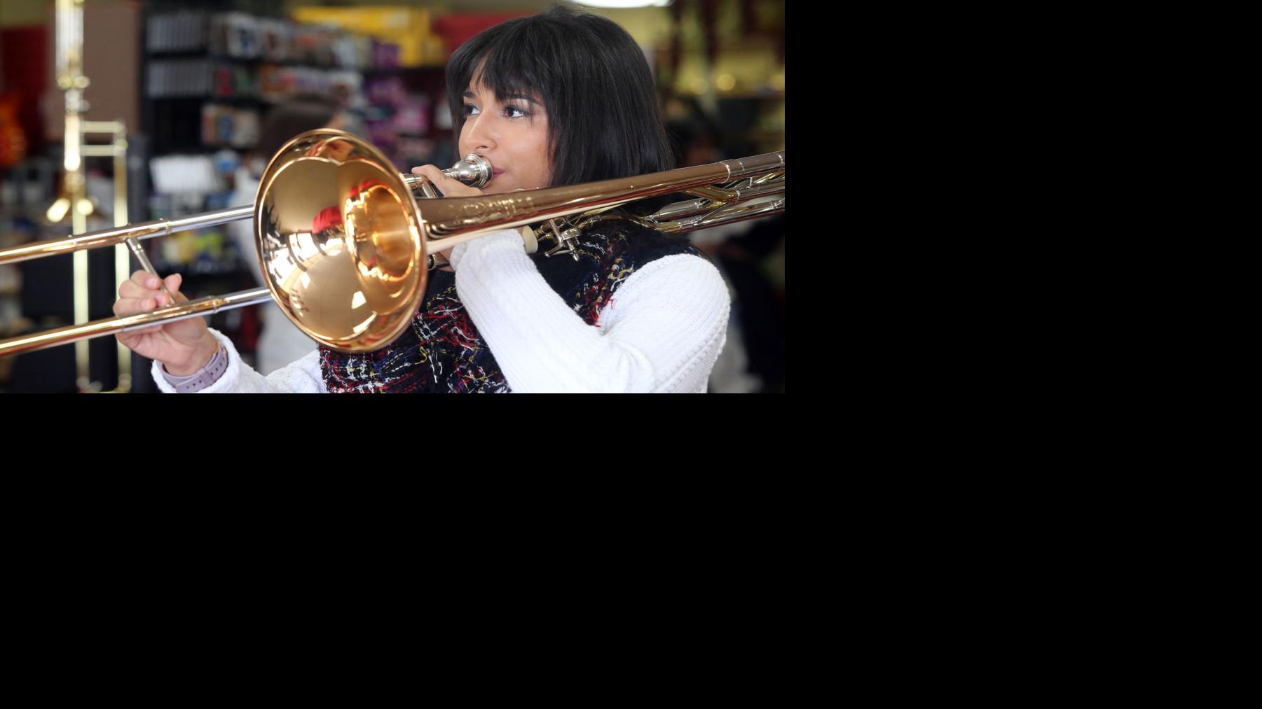 Instrument winner flying into future with new trombone Arts & Theatre