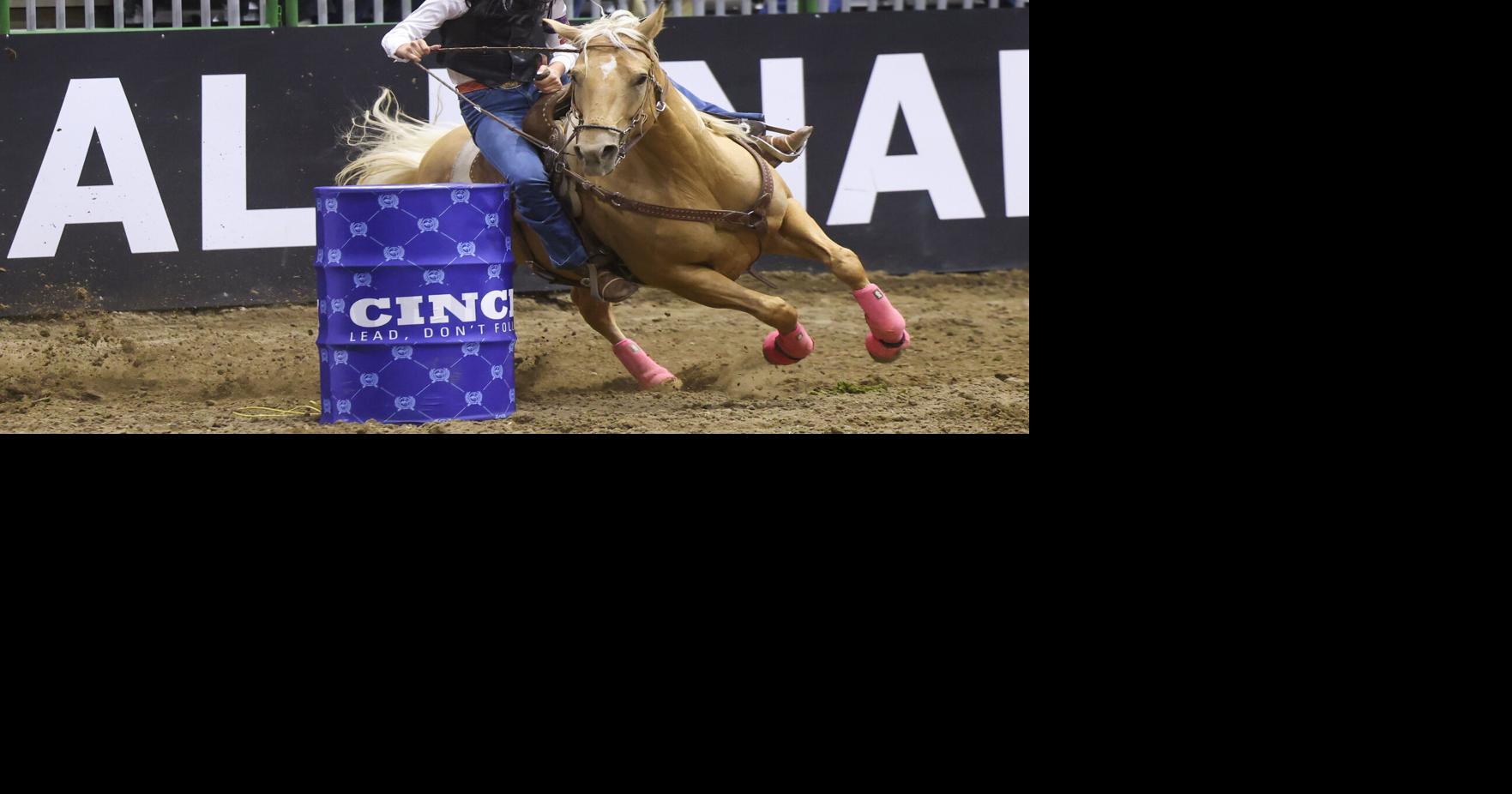 Barrel racer Morgan Addison and her horse Ellie find success in the rodeo arena