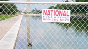 Trump admits reflecting pool construction error