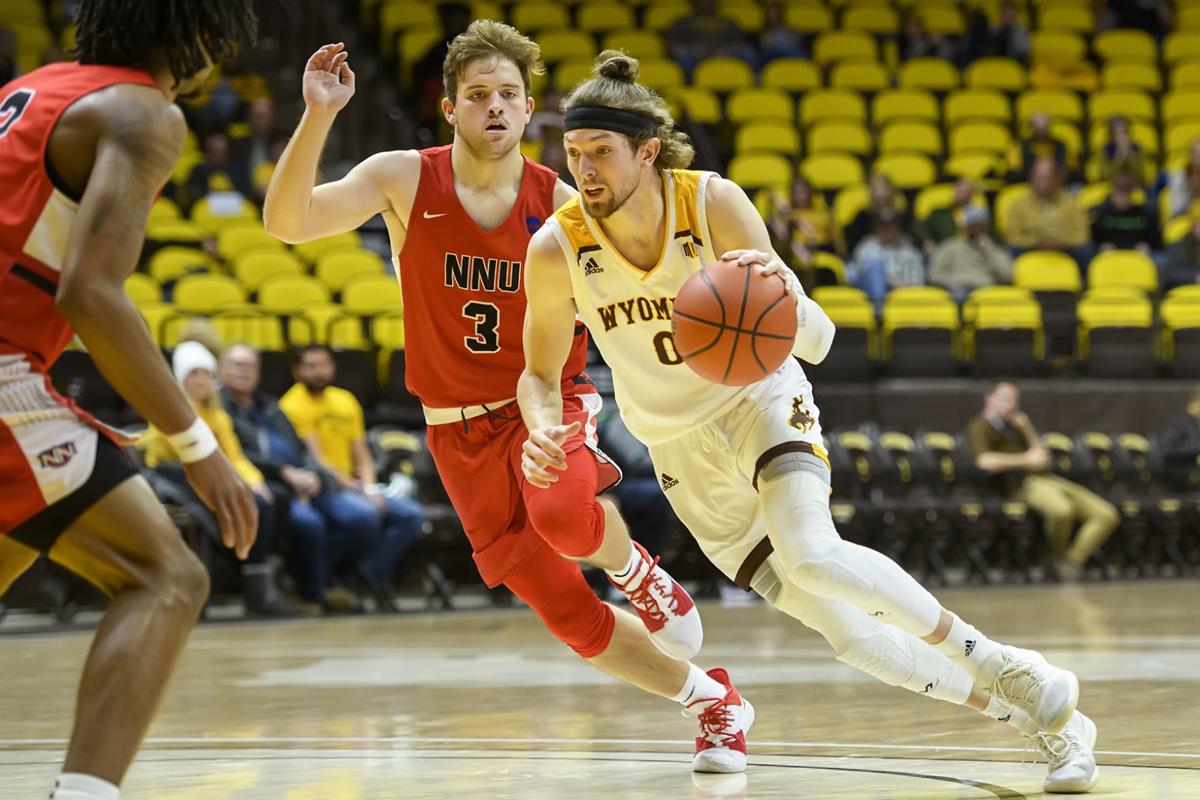Jake Hendricks Hunter Maldonado Lead Wyoming To Exhibition Win