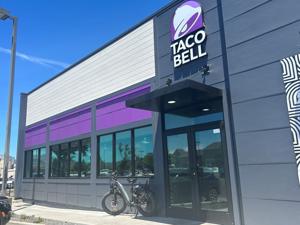 The new Taco Bell on Lake Boulevard in Redding.