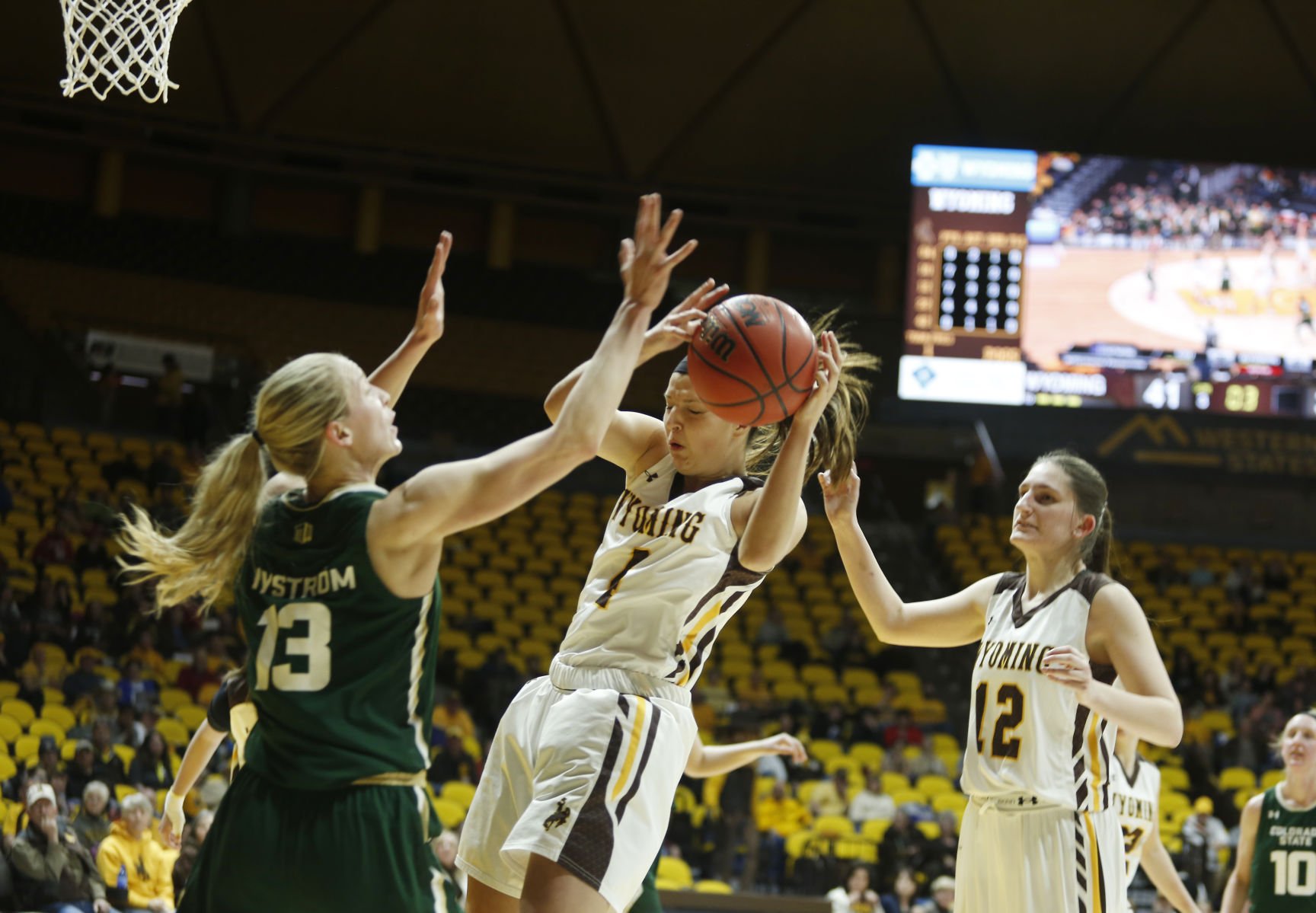 Wyoming Women's Basketball Defeats Colorado Christian 62-33