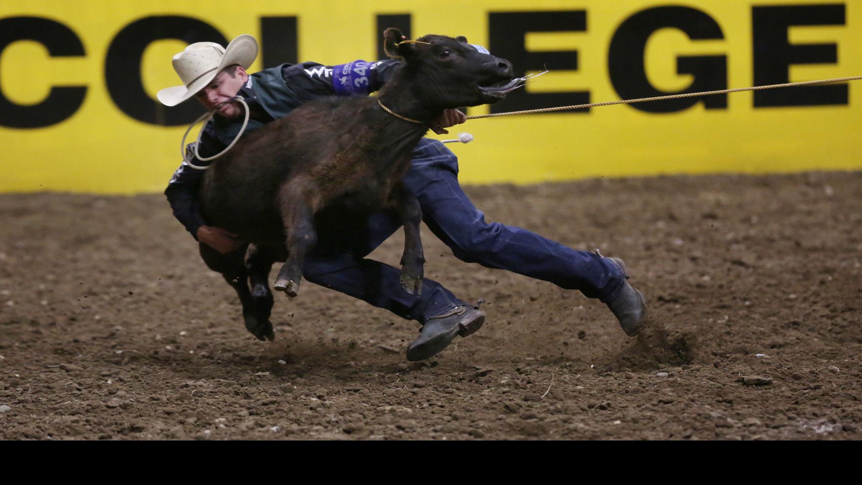 Macon Murphy And Gavin Soileau Leave Cnfr As The 21 Tie Down Roping And Steer Wrestling Champions Rodeo Trib Com