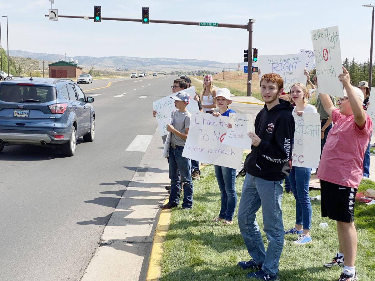LHS protest