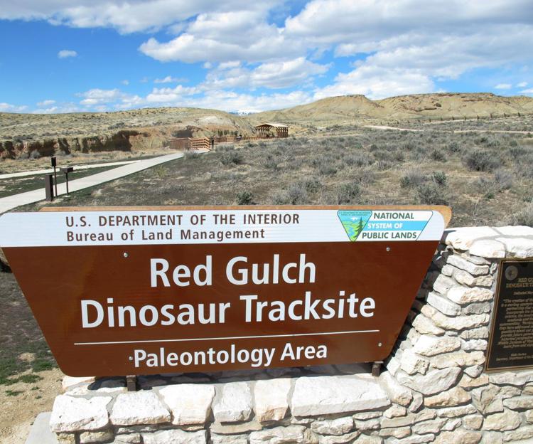 red gulch dinosaur tracksite
