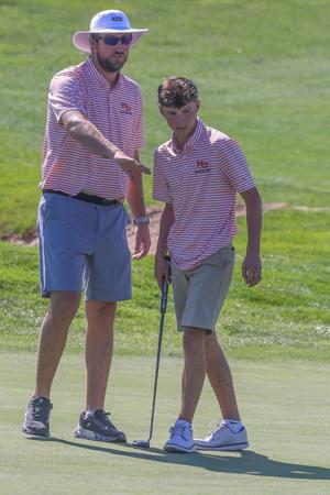 Day two of the high school golf tournament