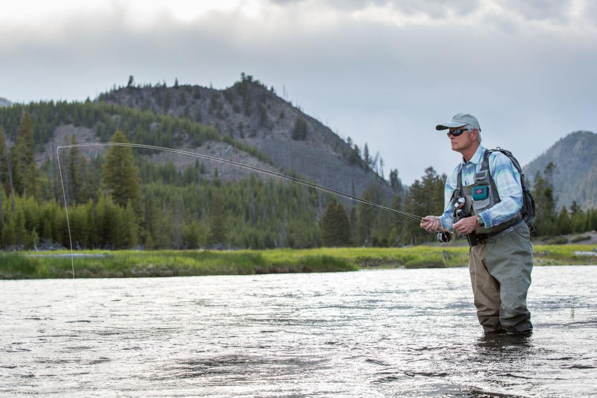 Fly fishing on the Madison River (copy)