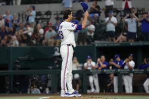 BASEBALL-MLB-TEX-WAS/