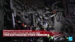 Venezuela earthquakes: 'The situation is critical'