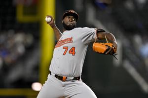 BASEBALL-MLB-TEX-BAL/