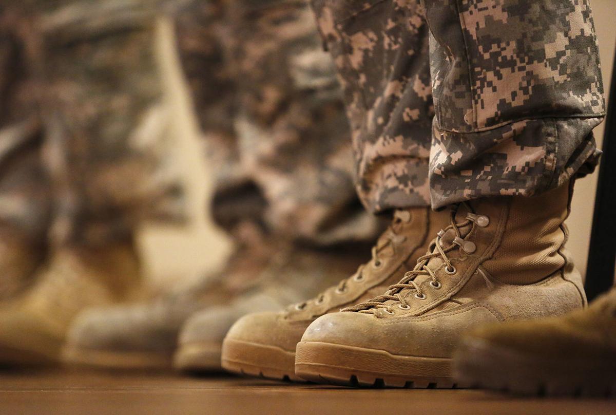Twenty Nine Wyoming Soldiers Prepare To Depart For Afghanistan With Cheyenne Ceremony Wyoming News Trib Com