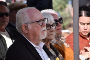 Arizona politician who survived shooting works to defend democracy