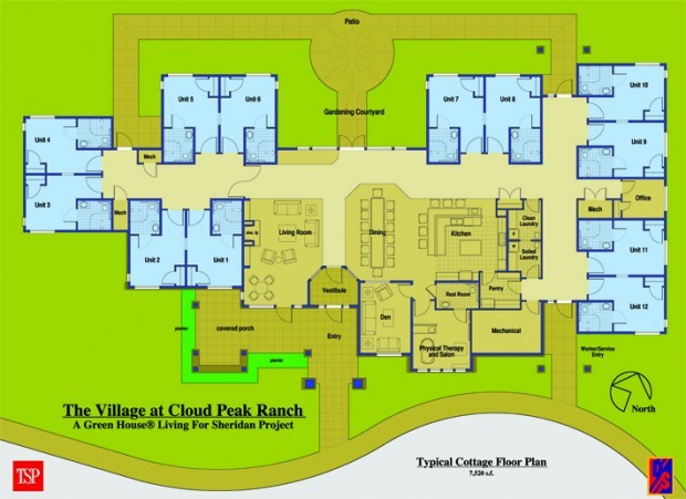 Rendering - Green House Living for Sheridan