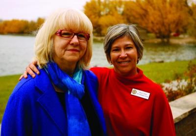 Cindy Hounsell and Polly Scott