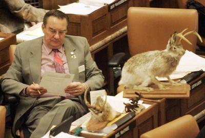 jackalope wyoming mythical state lawmakers declaring creature consider official trib
