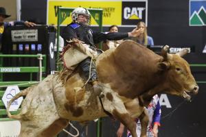 PHOTOS: Bulls, Broncs and Breakaway action opens CNFR