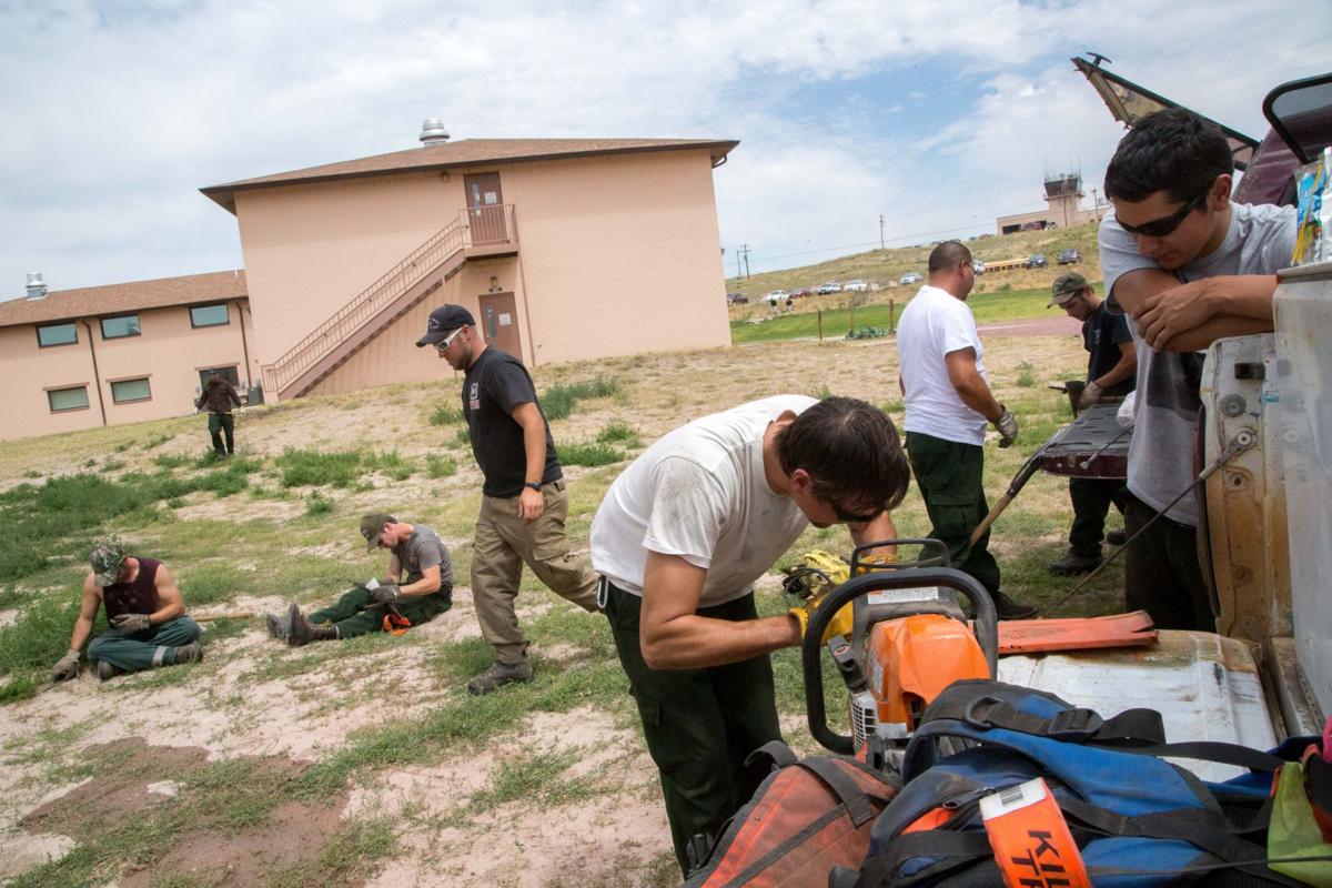 Outofstate fire crews rest and resupply in Guernsey Wyoming News