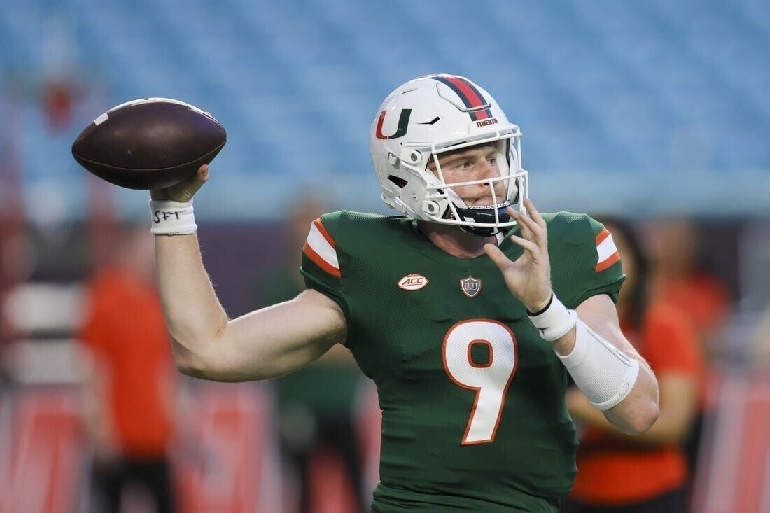 Tyler Van Dyke leads Hurricanes' talented QBs entering 2022 season