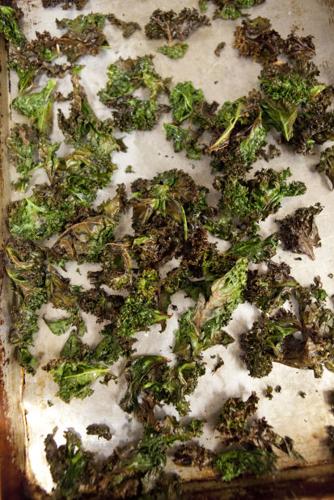 Real Food Workshop kale close-up