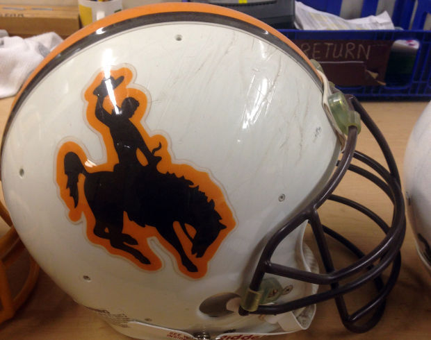 Wyoming helmet: 1977-79