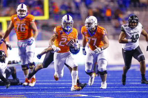 QB questions face No. 14 Boise State at BYU