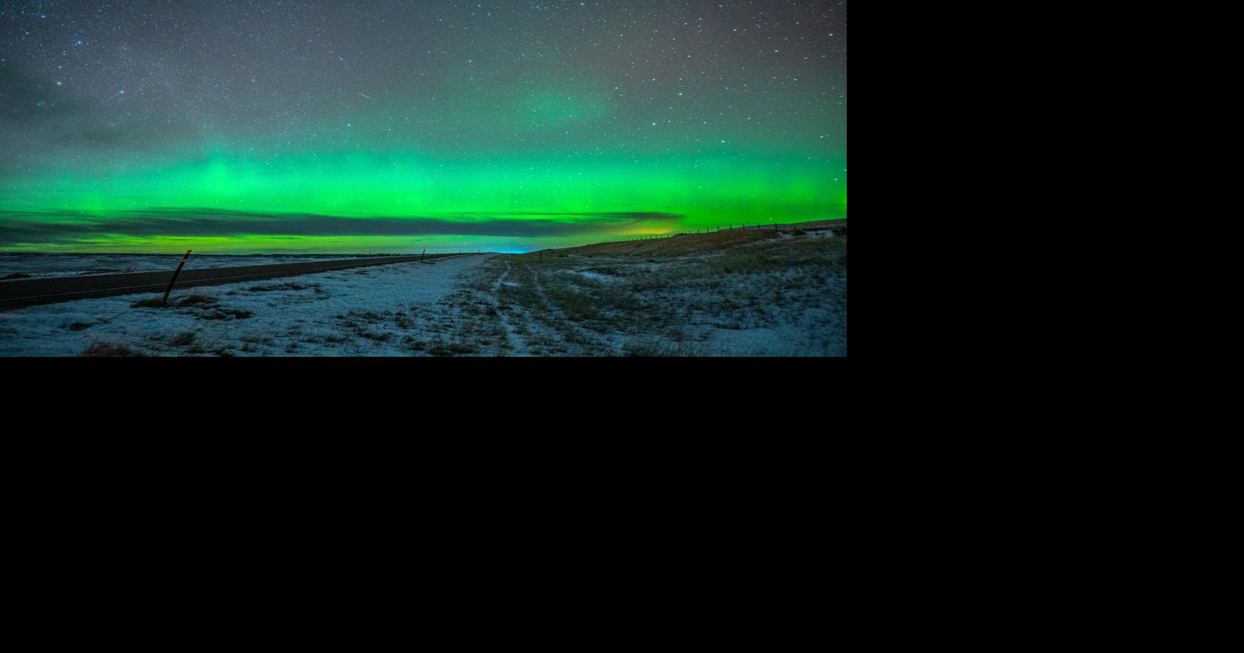Unusually intense northern lights appear over Wyoming in wake of ...